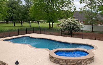 knock down pool deck