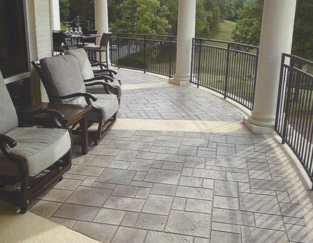 balcony resurfacing Richland Country Club