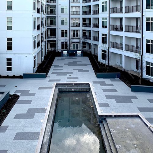 Commercial Pool Deck 2 Color Classic Texture (germantown, Tn)
Commercial Concrete
SUNDEK of Nashville

