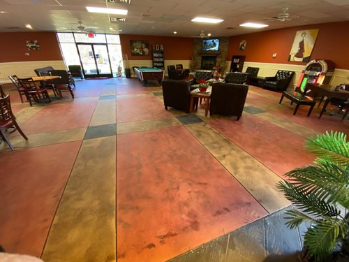 Concrete Floor Dye, Koa Lobby
Concrete Floors
SUNDEK of Nashville
