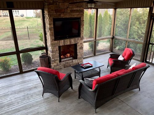 Sunstamp Wood Plank In Nolensville Tn
Patios & Outdoor living
SUNDEK of Nashville
