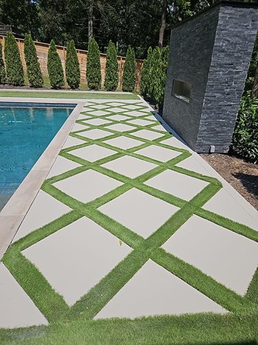 Diamond Pavers, Grass Joints
Pool Deck Resurfacing
SUNDEK of Nashville
