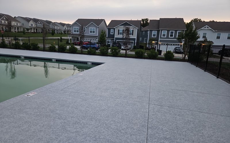 HOA pool deck resurfacing in Columbia TN