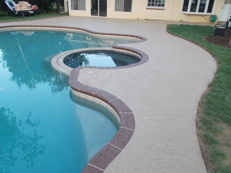 swimming pool deck resurfacing