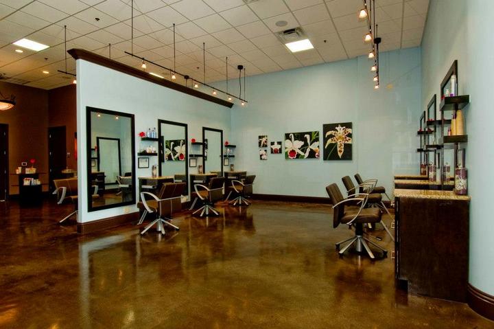 Stained concrete floors in Nashville