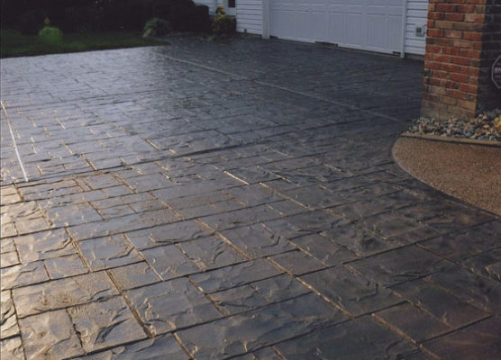 Stamped Concrete Recoloring